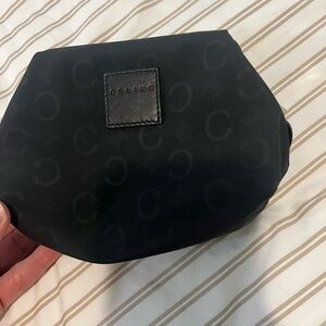 Celine monogram vinyl makeup bag